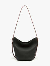 Sac Port� �paule Sac � Dos S Cavalier Cuir Etrier Noir cavalier ECLR126S