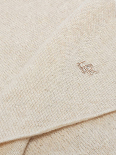 Écharpe Cachemire Vercors Etrier Beige vercors EVER427U vue secondaire 2