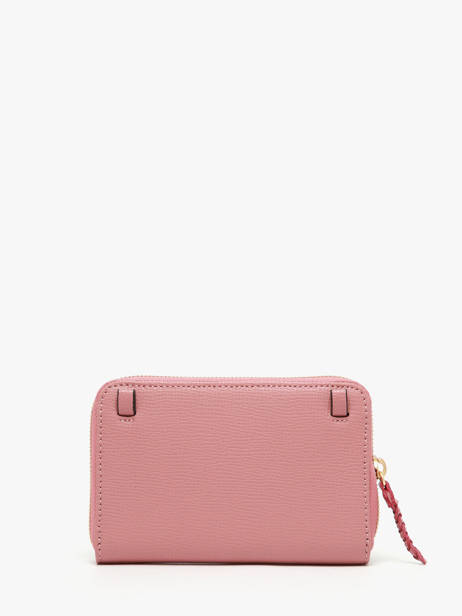 Wallet Torsade Leather Etrier Pink torsade ETOS090M other view 3